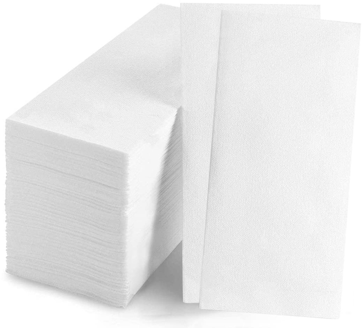 Omgoods - Pack van 100 Wegwerp Gastendoekjes - Luxe Papieren Napoeken voor Partijen en Gebruiken
