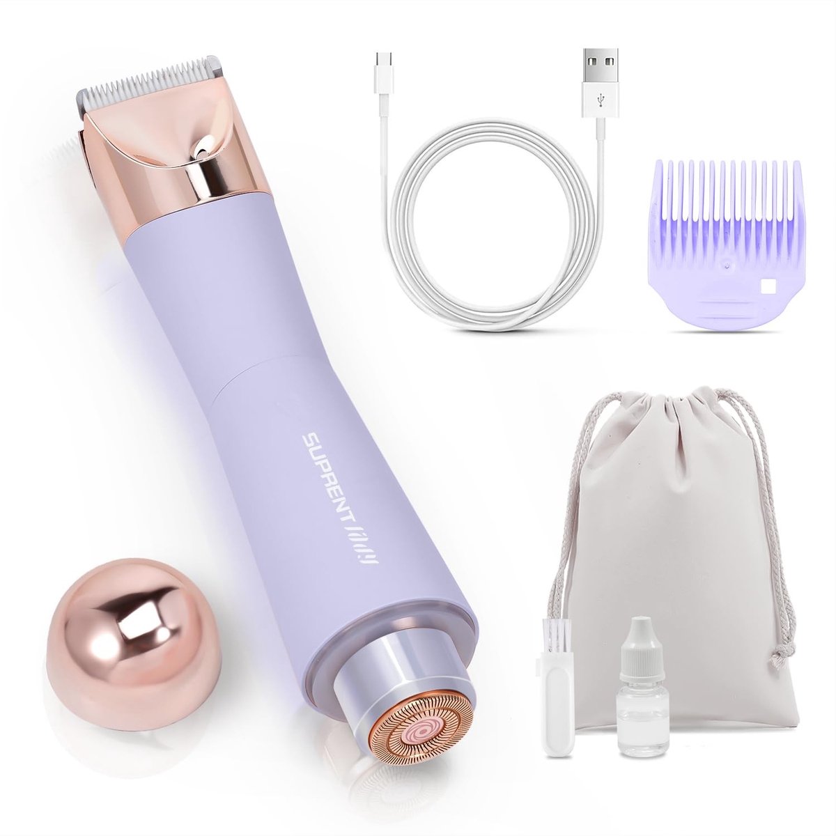 Omgoods - Bikini Trimmer voor Dames - Compact en Gebruiksvriendelijk