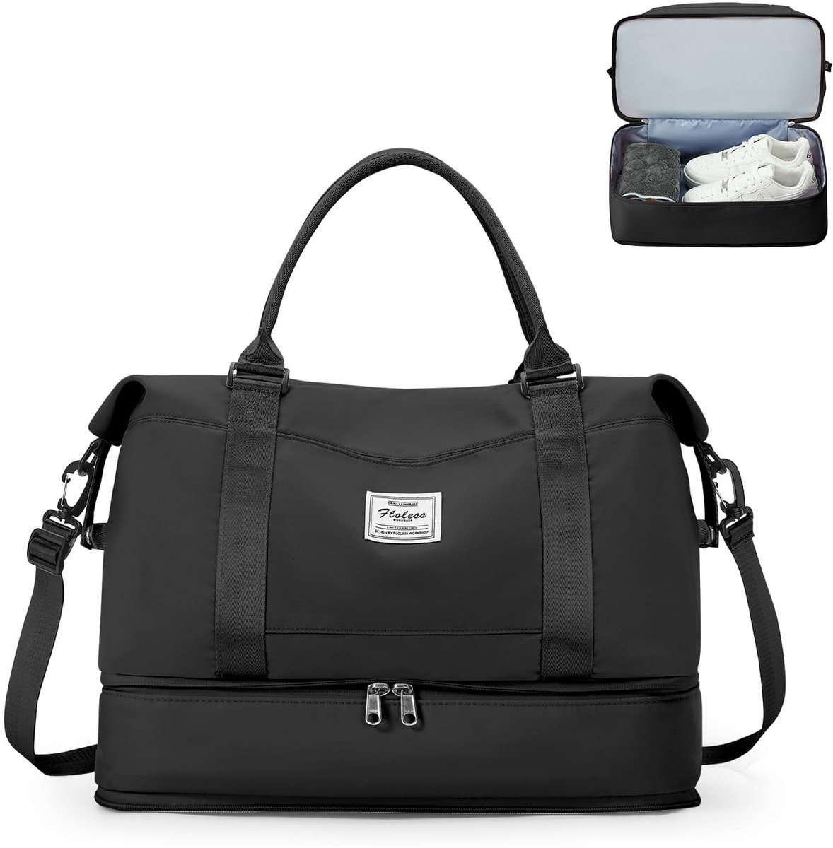 Omgoods - Vrouwen Reisbagage - Waterdichte Duffle Bag voor Ryanair Handbagage