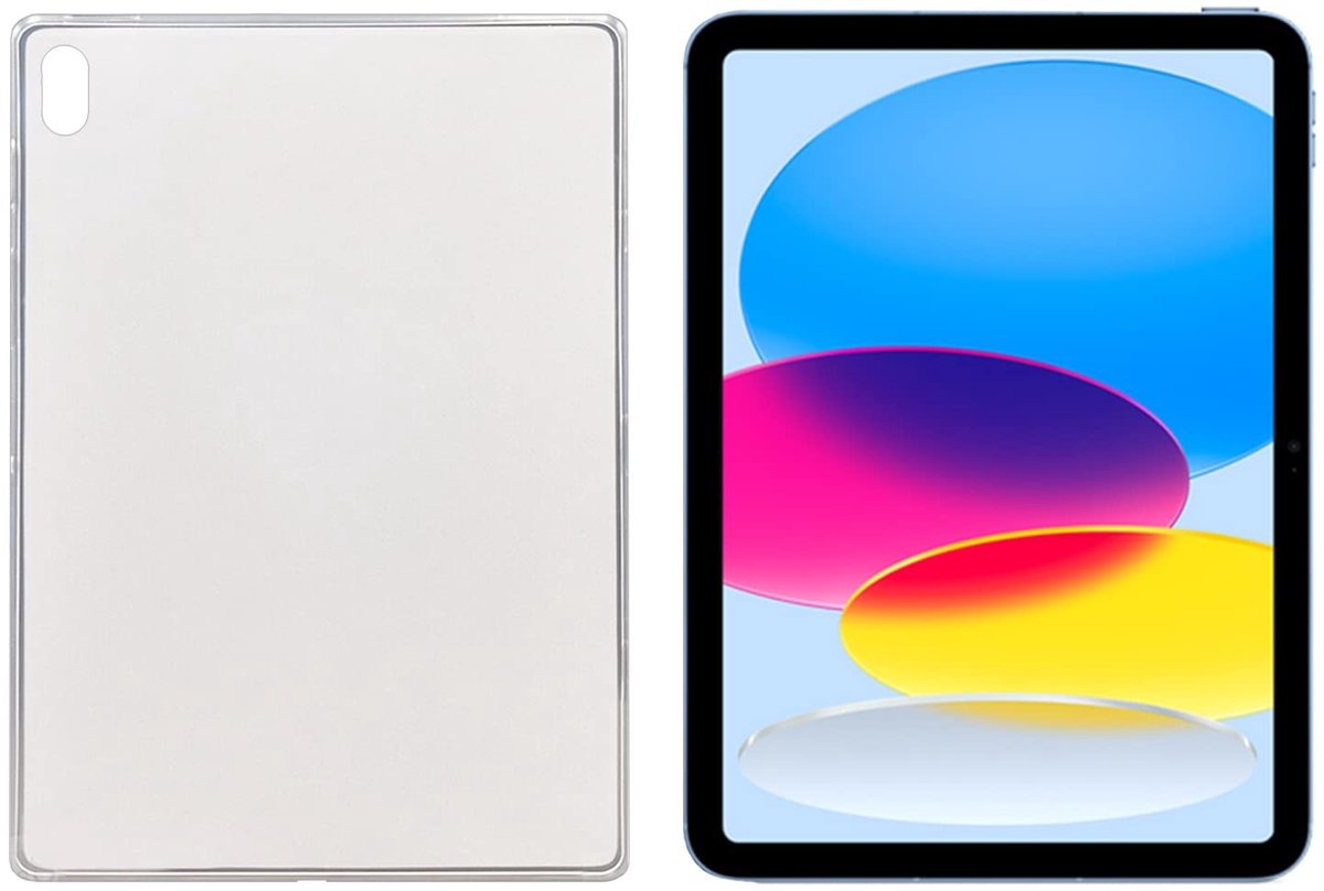 Omgoods - Slim Silicone Case voor Apple iPad 2022 10.9 Inch - Beschermende Cover
