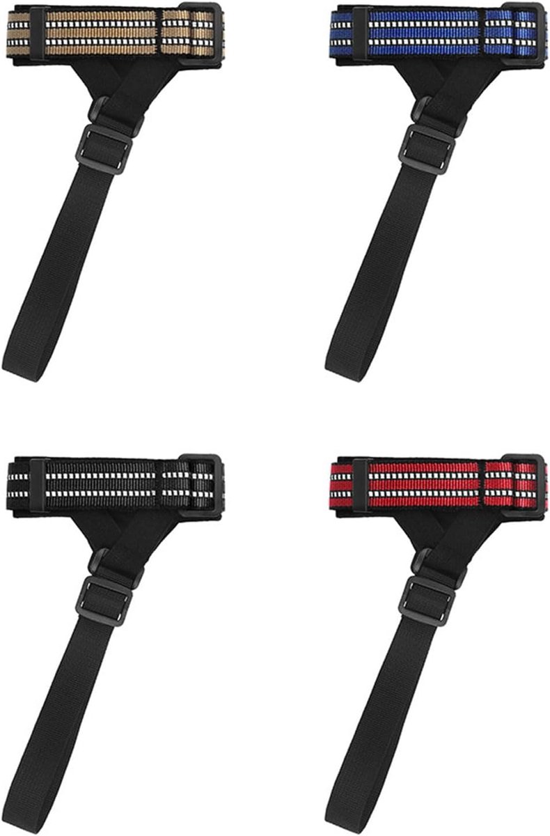Hondenmondbescherming voor grote veilige halster, muilkorf, nylon, reflecterend, verstelbaar, hondenmuilkorf