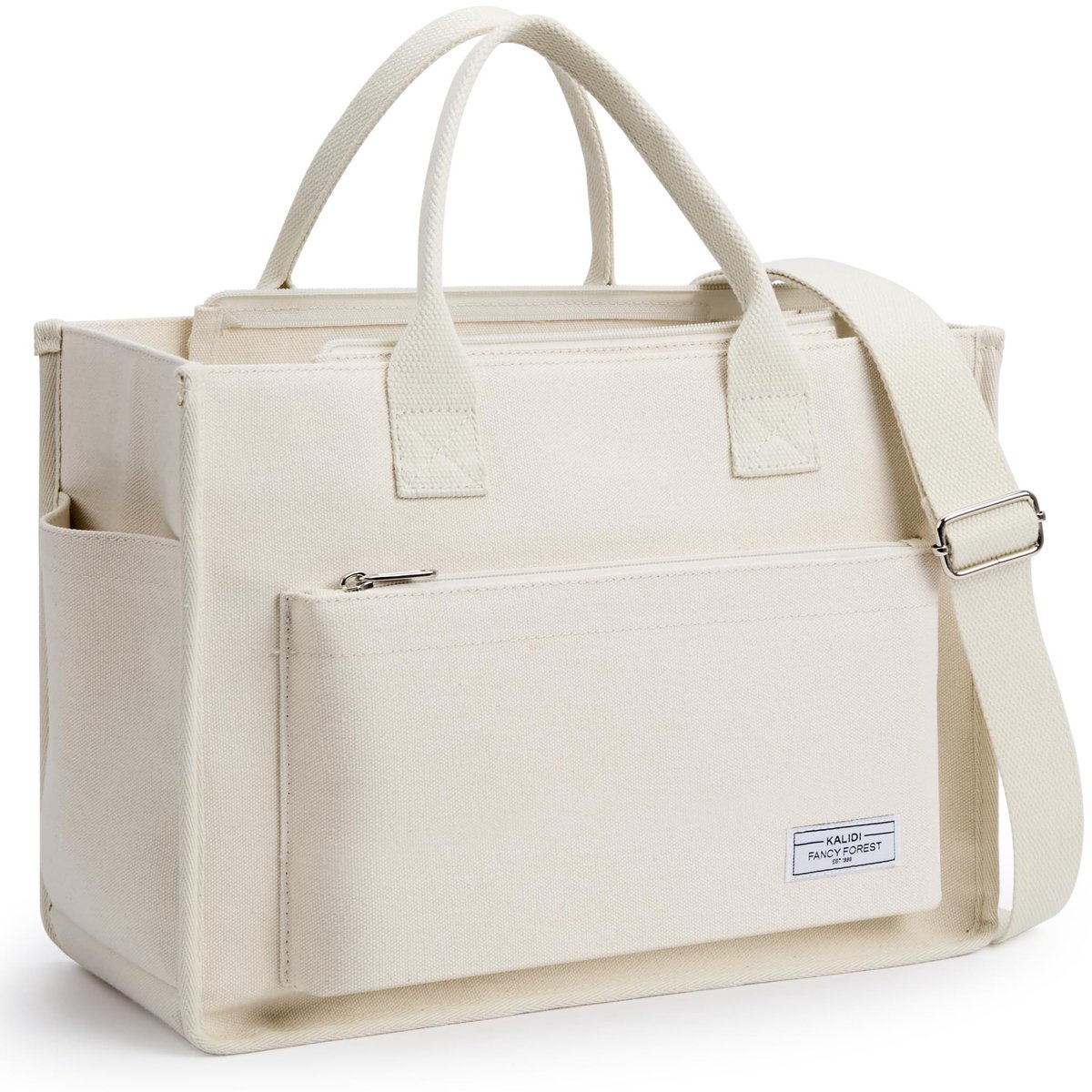 Omgoods - Canvas Tote Bag voor Vrouwen, Ideaal voor Werk en Dagelijks Gebruik