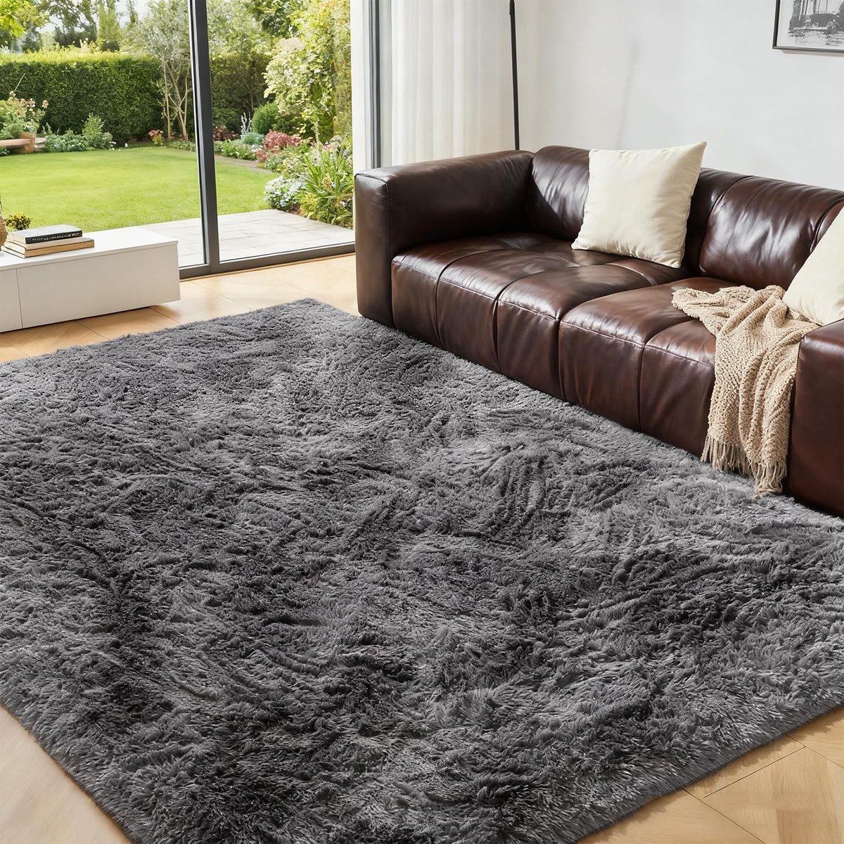 Omgoods - Super Zacht Faux Fur Tapijt voor Woonkamer - 120 x 180 cm