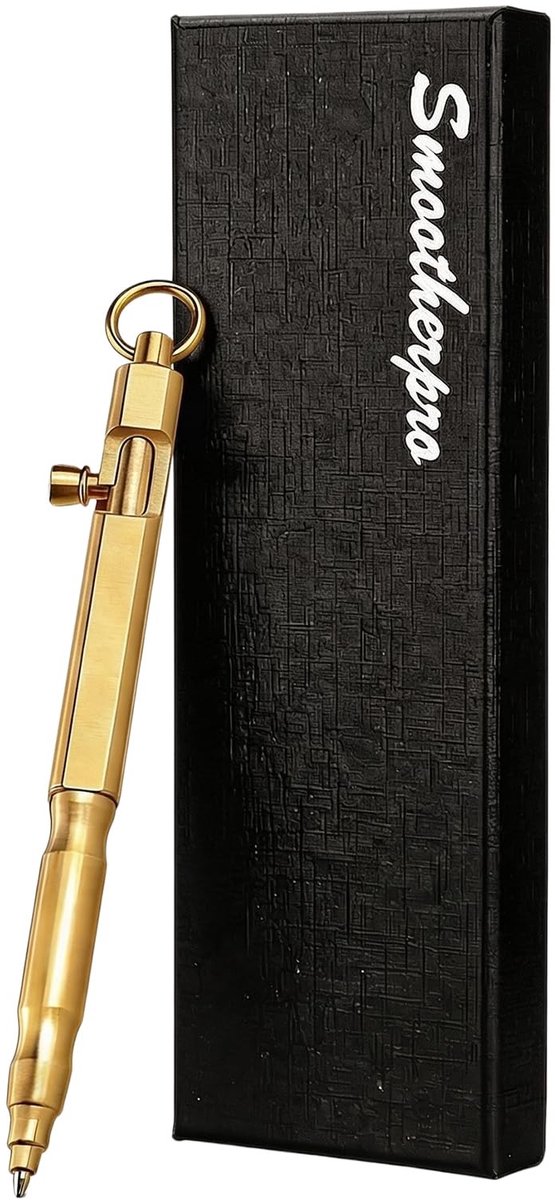 Omgoods - Solid Brass Bolt Action Pen voor Handtekeningen