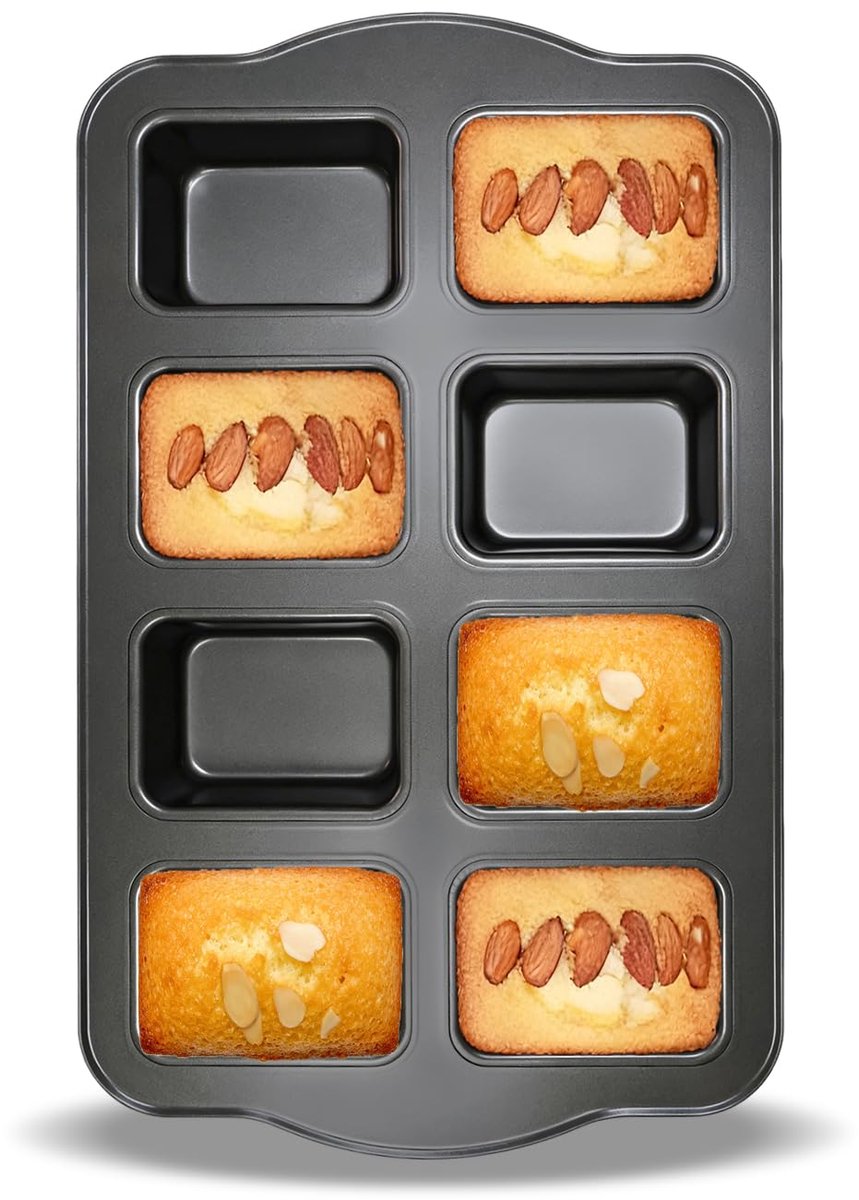 Omgoods - 8 mini broodpannen - Antiaanbak pan voor oven bakken