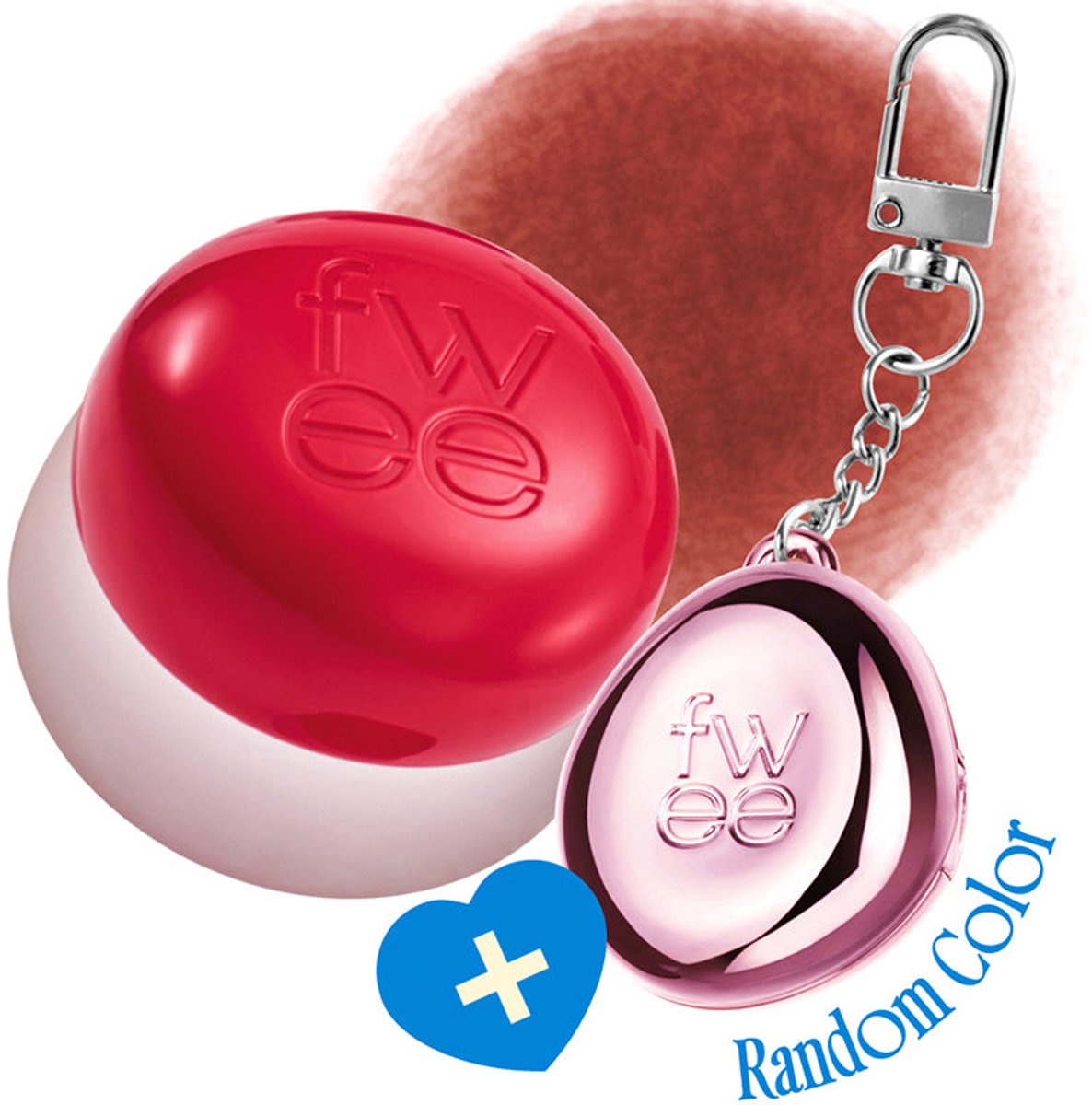 Blurry Pudding Pot Keyring Set