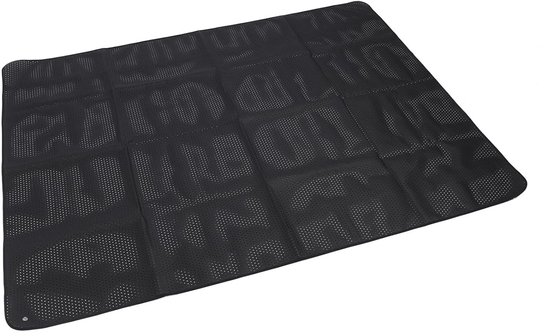 Aardingsmat - Grondmat Yoga - Stress Verminderen - Statische Elektriciteit Elimineert - 138x180 cm - Grijs — afbeelding 3
