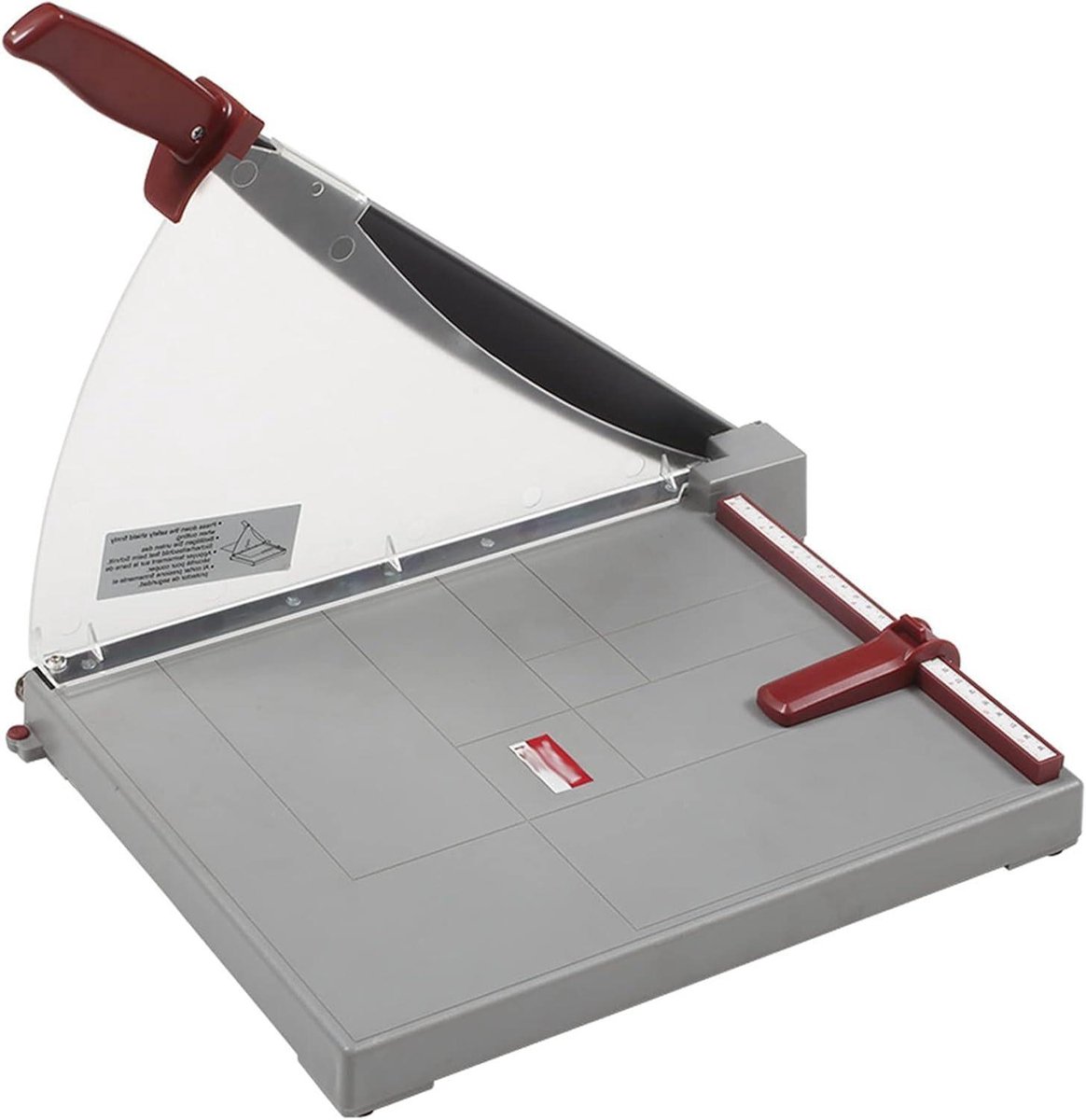 Papier Snijmachine - Papier Snijder Guillotine - Papier Snijden - Robuust Ontwerp - A4 335 mm - Grijs