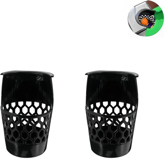 2 stuks - biljart opvangzak - biljart drop bag - snooker drop bag - sterk - slijtvast - duurzaam - 20cm × 16cm - snooker tafel, biljart tafel - zwart