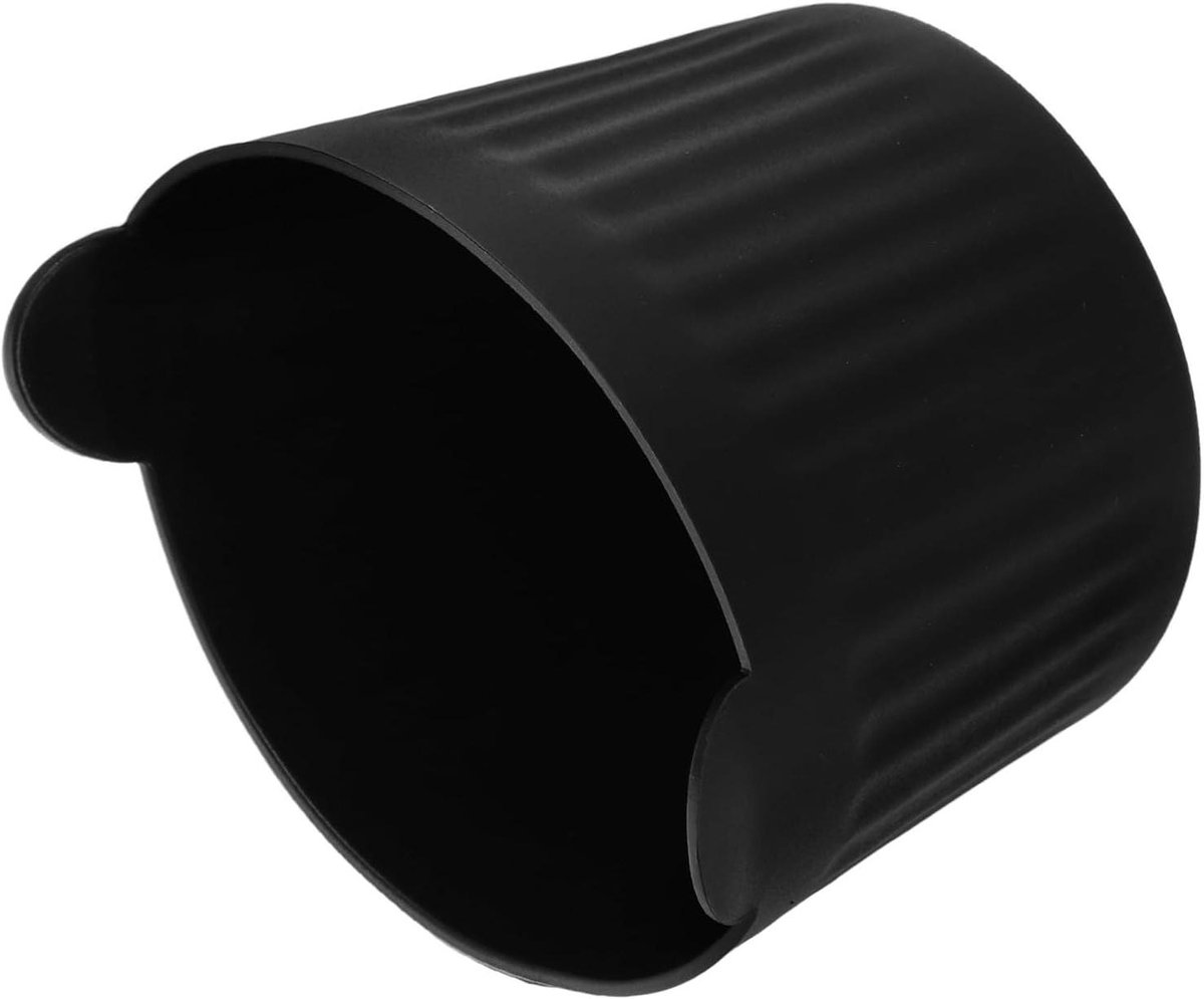 Siliconen Wax Pot - Wax Liner Herbruikbaar - Ontharen Thuis - Antiaanbaklaag - 6.5 x 6.5 x 6.5 cm - Zwart