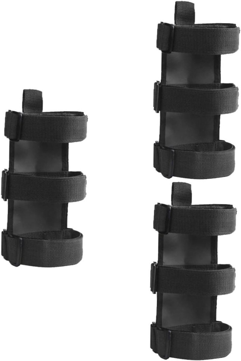 Brandblusser Bevestigingsband - Blusser Houder Riem - Auto Organisatie - Verstelbare Strakheid - 40x23cm - Zwart