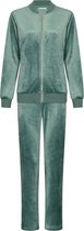 Pastunette - Huispak - Nordic Leaf - Velours - Groen - Rits - Maat 50