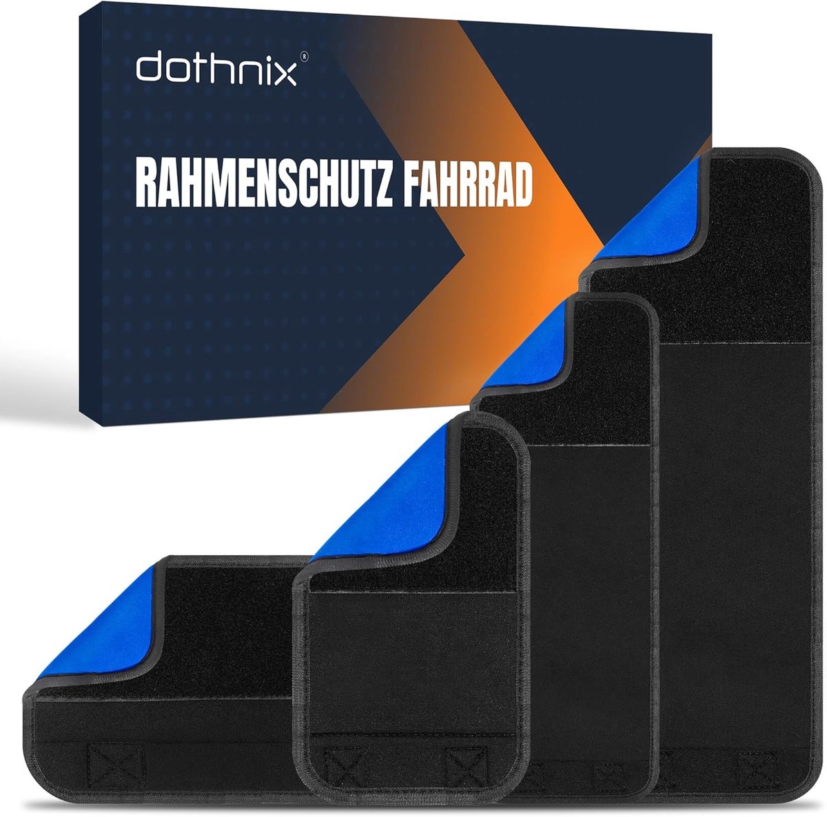 SnelShoppen - Fietsframebescherming Set van 4 - Beschermende Stickers voor Fietsframe - Slijtvast en Waterdicht - Universele Bescherming voor Mountain