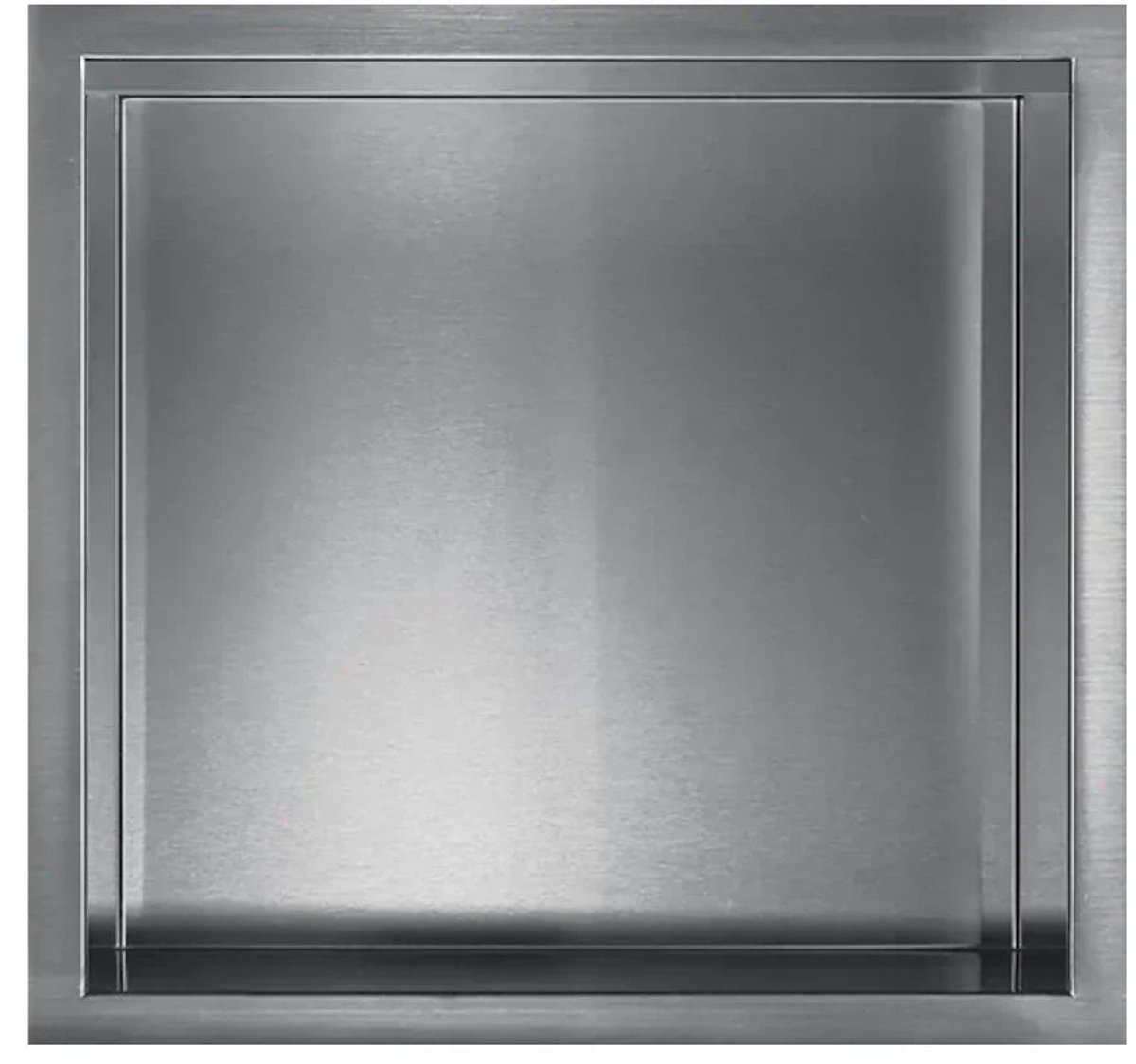 DutchLine - Inbouw Nis - Niet betegelbaar - 300x300x100 – Gunmetal