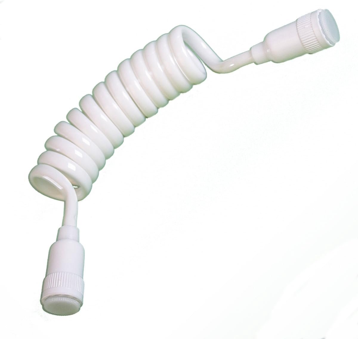SnelShoppen - 3m Douche Slang Spiralen Flexibel - 1/2' x 1/2' Aansluiting - Gemakkelijk Schoonmaakbaar - Ideaal voor Douchegebruik