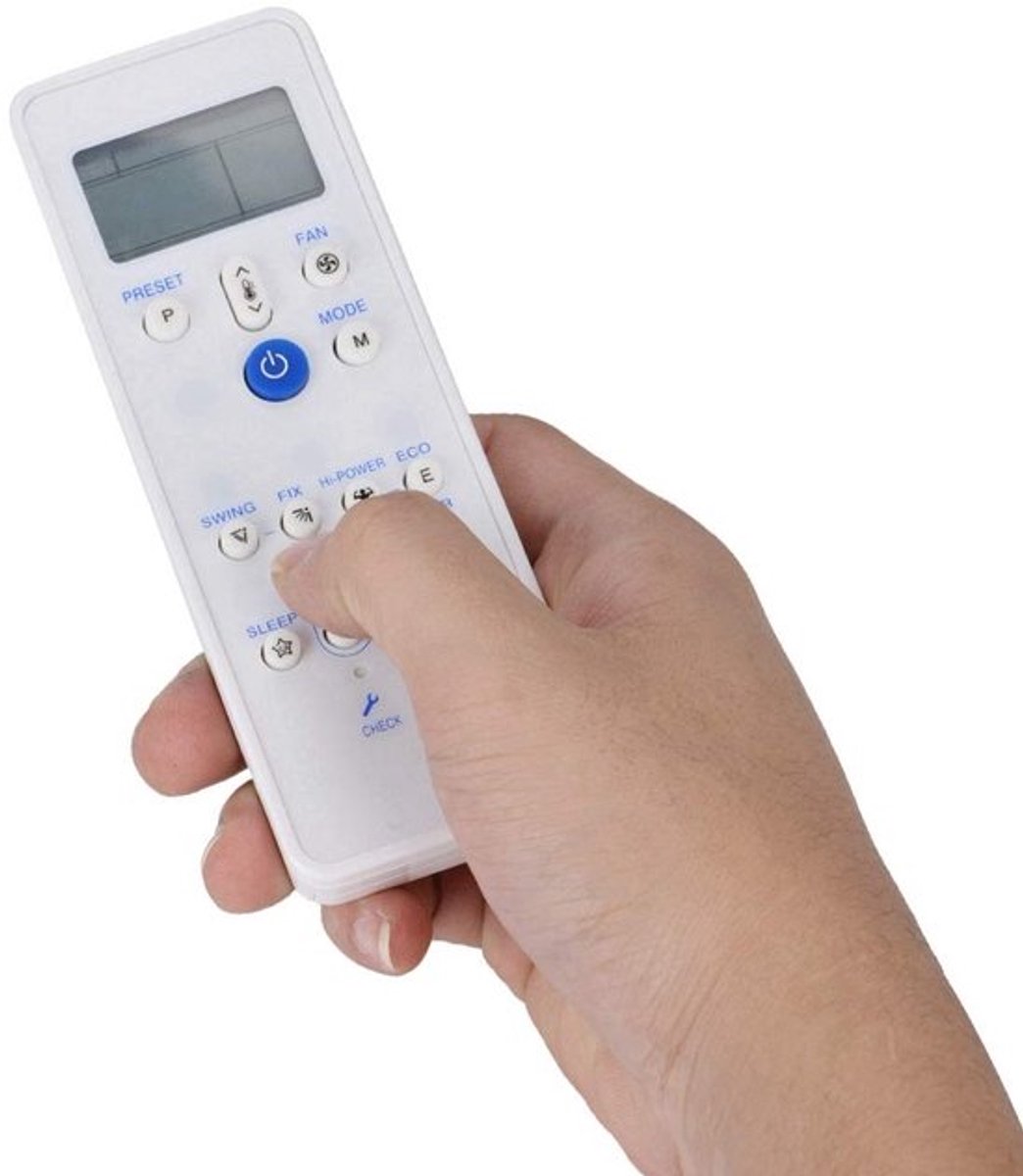 Airconditioning afstandsbediening - Universele controller - Sterk en duurzaam - Meer dan 8 m bereik - Geschikt voor Carrier - Compact for...