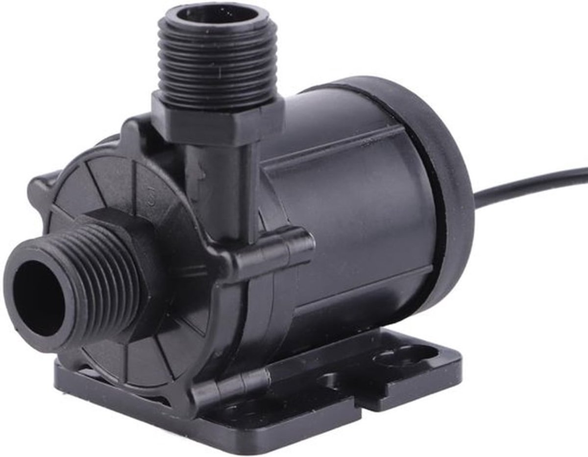 Boosterpomp 30W - 12V Drukpomp - 700L/H Circulatiepomp - Eenvoudig te installeren - Watertekortbeveiliging - Lichtgewicht en compact - Waterpomp