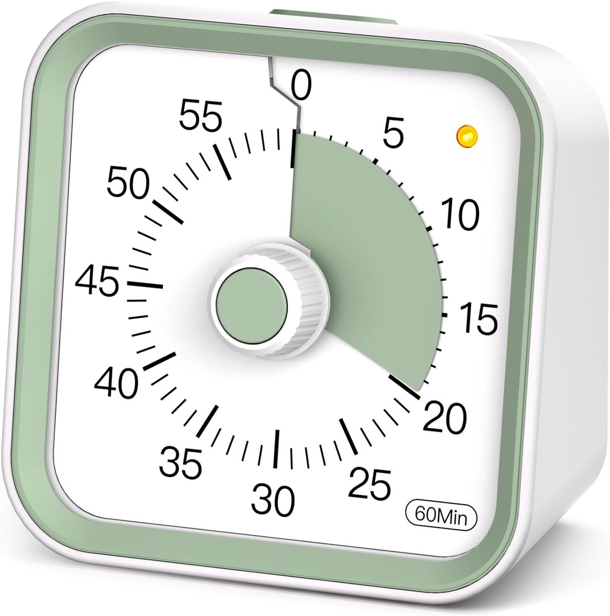 SnelShoppen - Kindertimer met Visualisatie en Pauzefunctie, 60 Minuten Afteltimer voor Kinderen, Desk Study, Vergaderingen, Keuken Koken, Tijdbeheer v