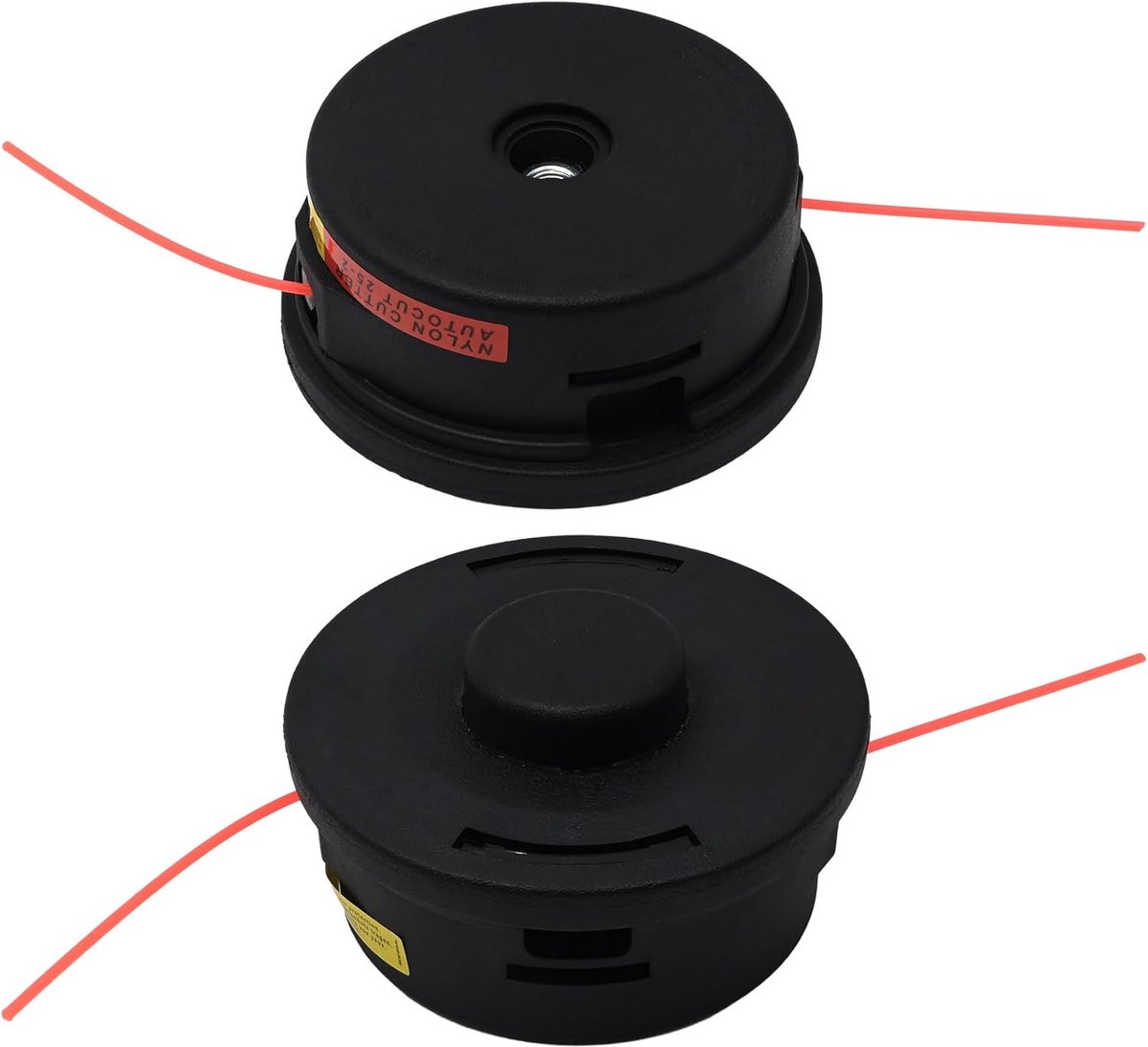 SnelShoppen - 2 Stuks Autocut Grastrimmer Hoofd met Vervangingslijn voor Tuin Grastrimmers, Geschikt voor Diverse Modellen, Duurzaam en Efficiënt, Ide