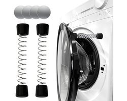 Magnetische deurbeugel voor wasmachine - 2 Stuks - Universele - Wasmachine Deuropener - Voorlader Wasmachine Deur Prop - Voorkomt Schimmel & Geurtjes - Voor Wasmachine Drogen Wasmachine - Zwart