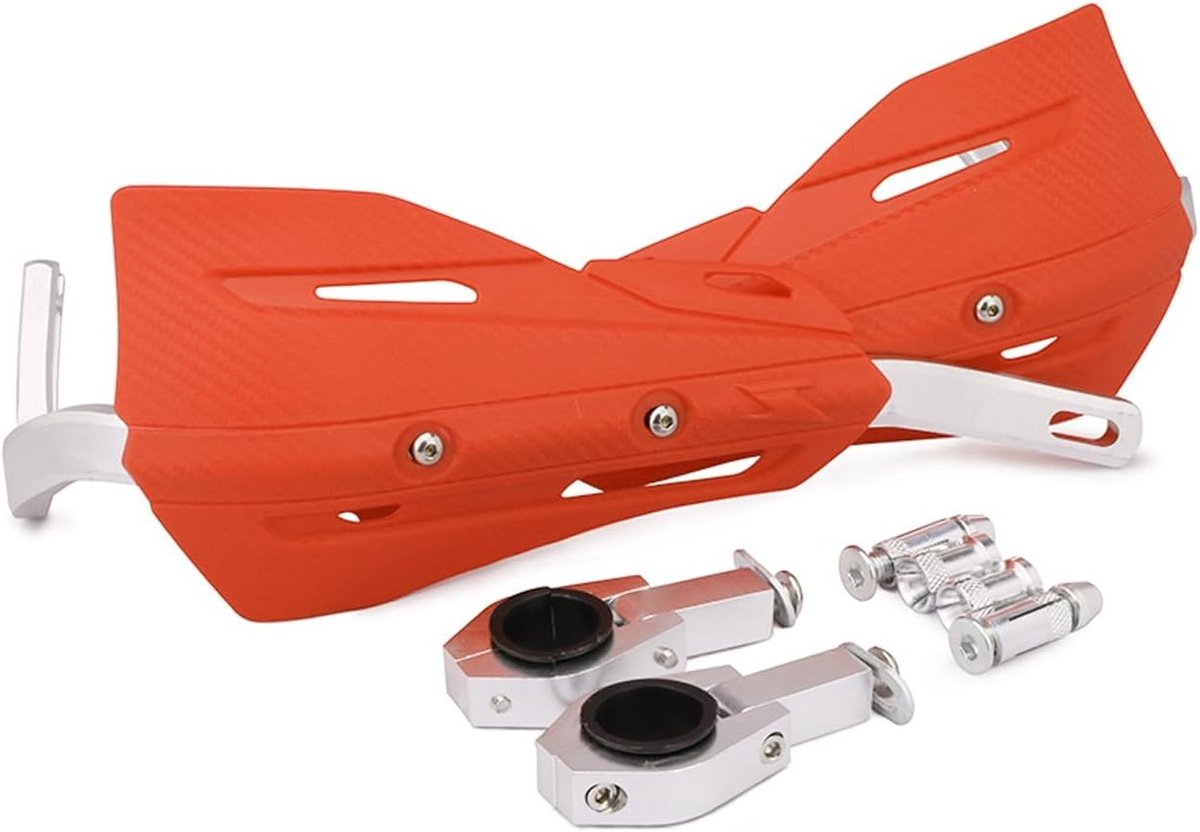 Universele 22mm en 28mm Aluminium Handbeschermers voor Motocross en Enduro Motoren - Bescherming, Duurzaamheid en Comfort