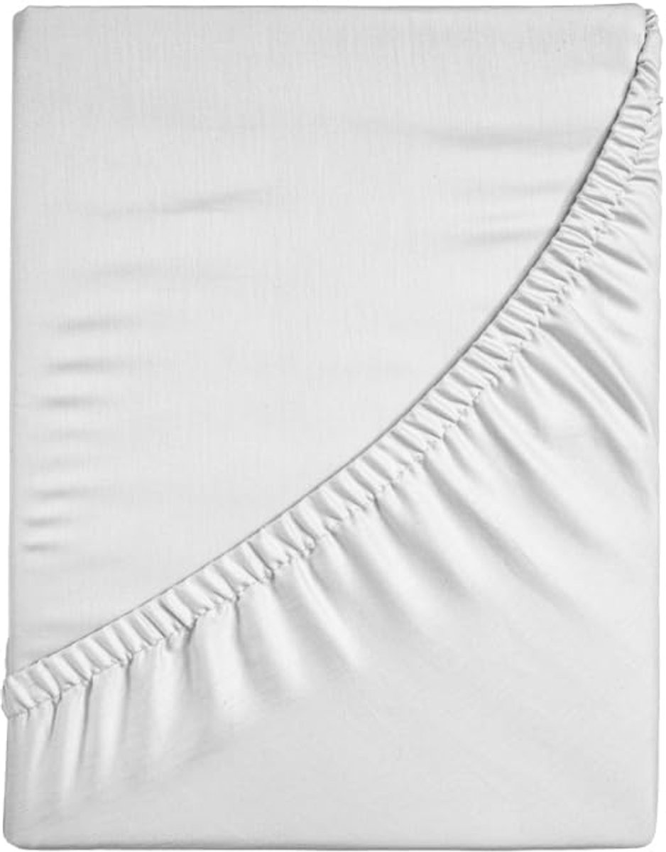 Hoeslaken - Bedlaken - Comfortabel slapen - Maxi hoeken - 90x200 cm - Wit