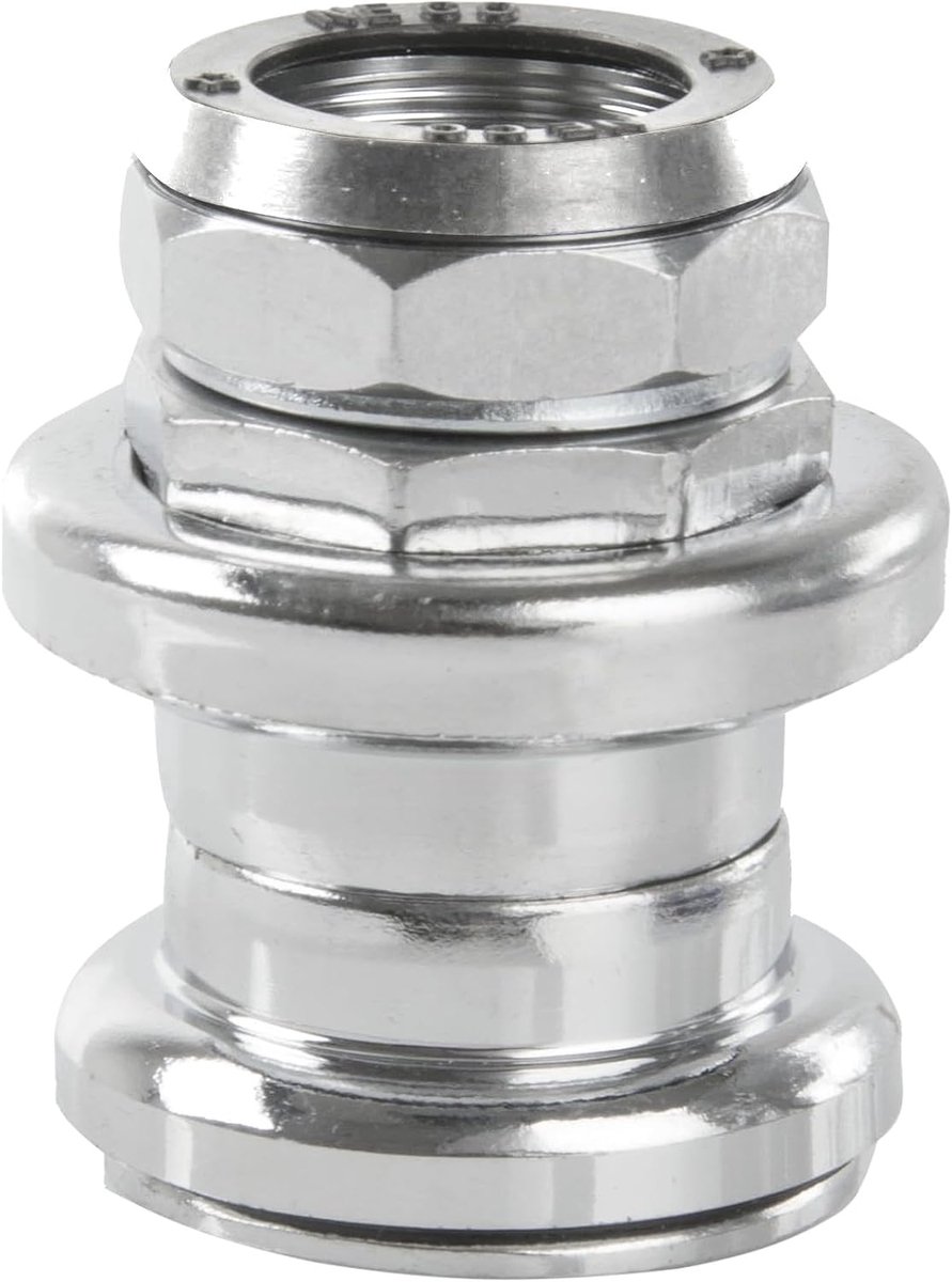 SnelShoppen - Handlebar Set 1 Inch Threaded - Stalen Headset voor Fietsen - Geschikt voor Mountainbike, Stadsfiets, Racefiets - 26.4mm - Duurzaam en S