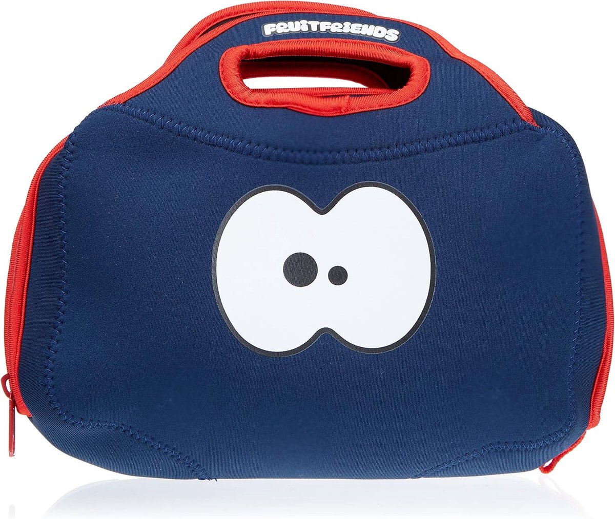 SnelShoppen - Neopreen Lunch Bag - Navy Blue - Handige en Stijlvolle Koeltas voor School, Werk, Picknicks en Dagjes Uit - One Size