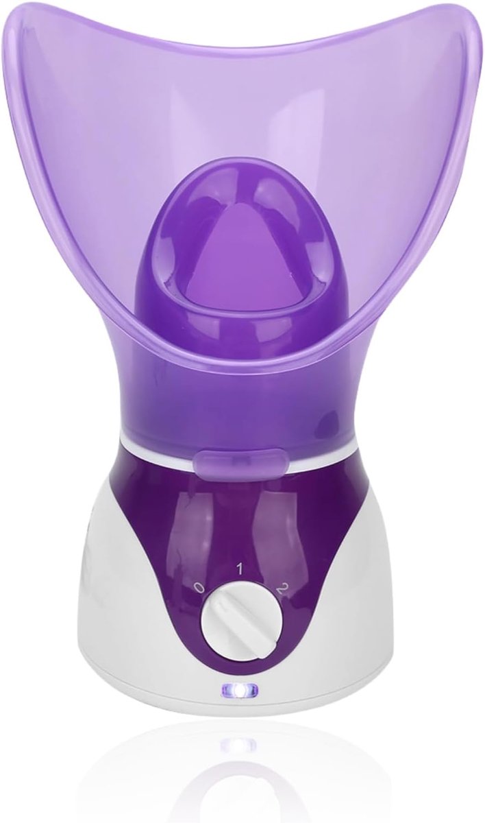 SnelShoppen - Professionele Facial Steamer - Home Sauna Spa Gezicht Stoomapparaat met Aromatherapie en Vochtige Mist Sprayer - Diepe Reiniging en Hydr