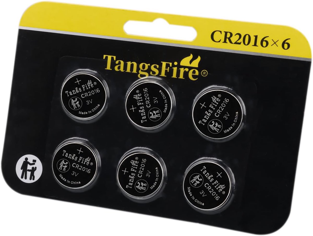 SnelShoppen - 12 x 3V CR2016 Lithium Knopcell Batterijen - Lange Levensduur - Ideaal voor Horloges, Speelgoed, Afstandsbedieningen en Meer - Tot 3 Jaa