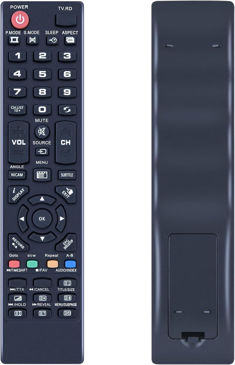 SnelShoppen - Vervangende Afstandsbediening voor Orion TV's - Compatibel met CLB39B920 CLB32B771S CLB40B910 CLB32B731 CLB32B750S - Geen Programmering