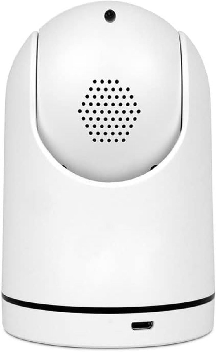 SnelShoppen - Wireless Indoor WLAN Camera 2MP met Twee-Weg Audio, Infrarood Nachtmodus en Kleuren - Veiligheidscamera voor Thuis, Slimme Beveiliging,