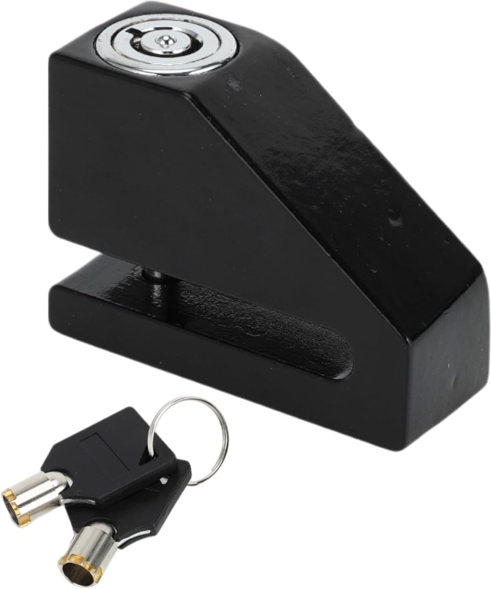 SnelShoppen - Fietsslot/Portable Ring Kabel Anti-Diefstal Fietsslot voor Mountainbike en Racefiets/Motorfiets Mini Wiel Schijfslot Aluminium Legering