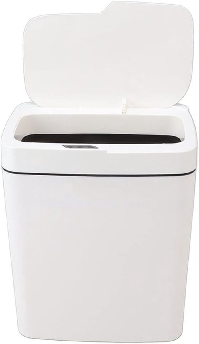 Vuilnisemmer Automatisch - Sensor - Afdichtingsring - Stijlvol - Hygiënisch - PP-Materiaal - Sensor Vuilnisbak