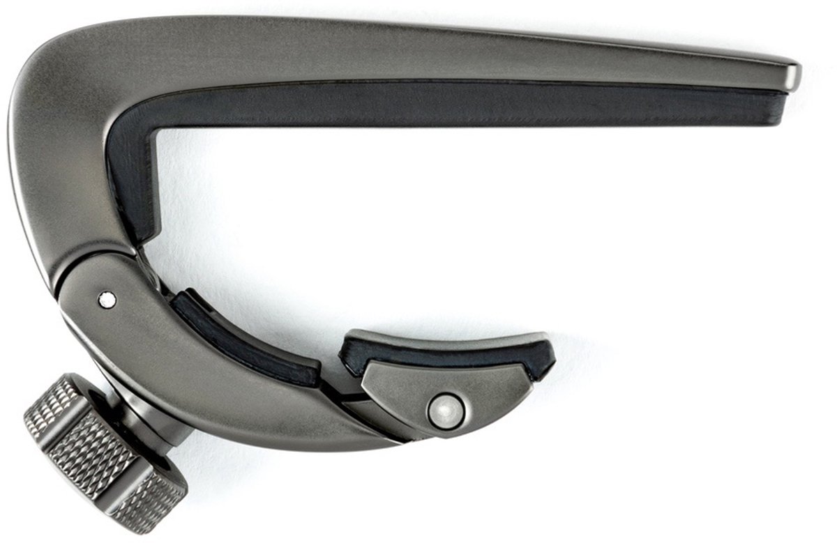 Dunlop DPFGM Pivot Capo voor Klassieke Gitaar Gun Metal