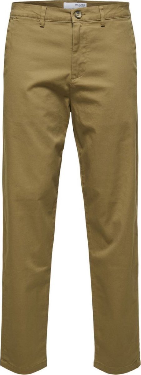 Selected Homme SLHSLIMTAPE-New Miles 172 flex - Broek - Mannen - Bruin - Maat W38 x L32