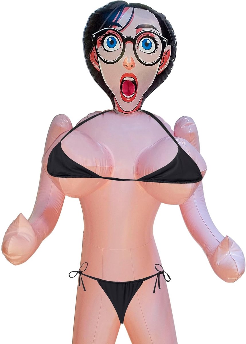 SnelShoppen - Opblaasbare Pop voor Vrijgezellenfeest, Feesten en Bruiloften - 150cm - Gag Gift - Perfect voor Verjaardagen, Halloween en Fotomomenten