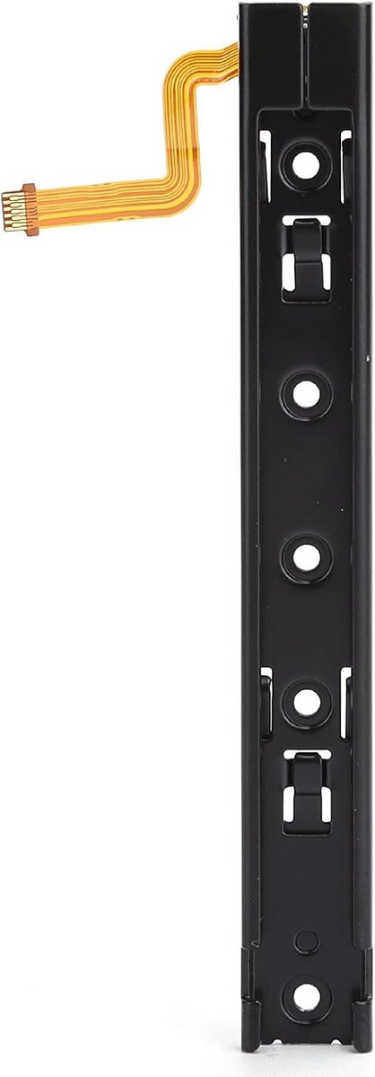 SnelShoppen - Vervangende Onderdelen Links Rechts Reparatie voor Console (Links) Slider met Flex Kabel R-handgreep - Hoogwaardige Metaal, Duurzaam en