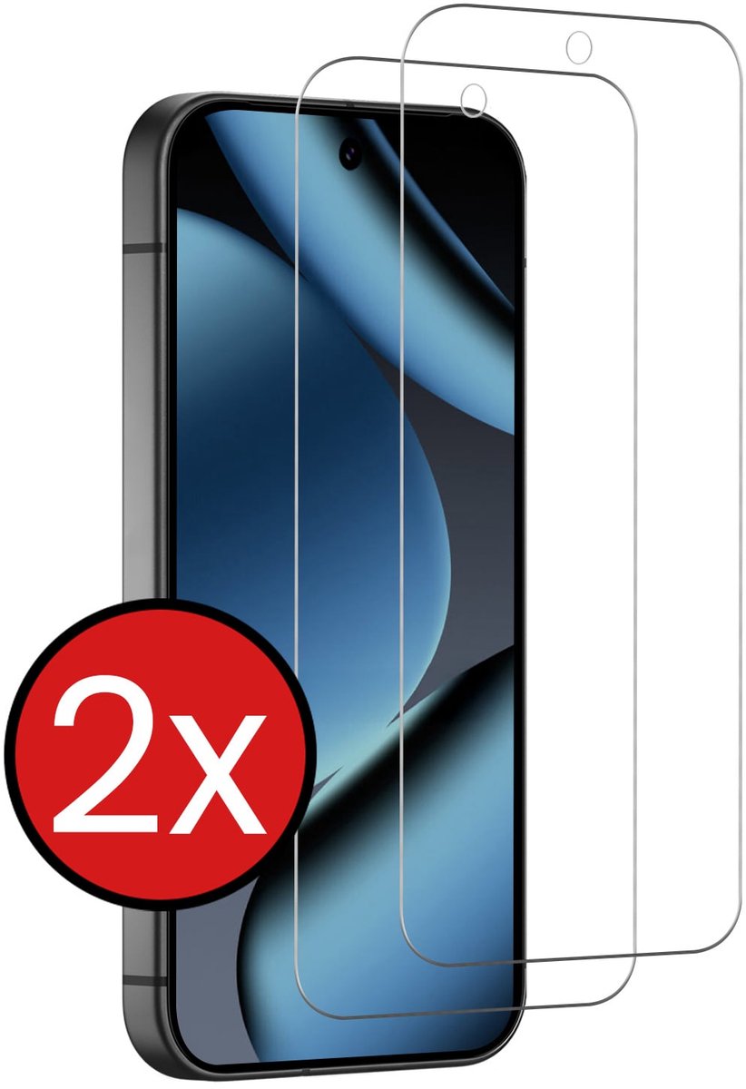 Screenprotector - 2 Stuks - Geschikt voor Google Pixel 11 Pro - Extra Sterk - Beschermglas - Gehard Glas - Tempered Glass - Screen Protector