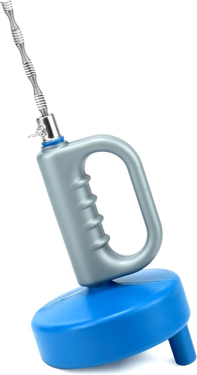 SnelShoppen - Drain Ontstopper Kabel 10M x 6mm - Flexibele Afvoer Ontstopper voor Binnen en Buiten - Staal - Voor Douche, Afvoer en Riool