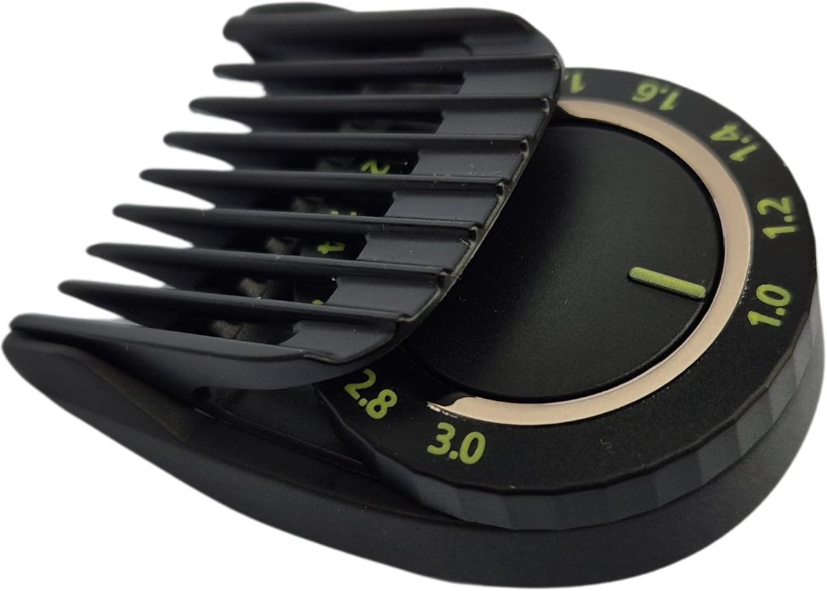 SnelShoppen - Verstelbare Kam voor Baard en Haar, 1-3 mm Snijlengte, Geschikt voor Multigroom Trimmers, Perfect voor Thuisgebruik, Professionele Kappe