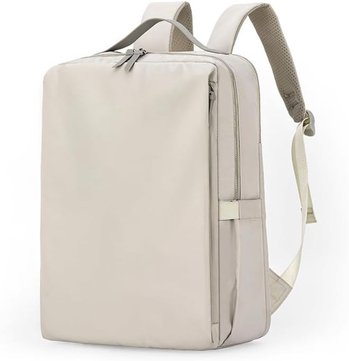 KZQ Minimalistische Reistrugzak Laptoprugzak Waterafstotend Grote Capaciteit Voor Werk En Vrije Wit