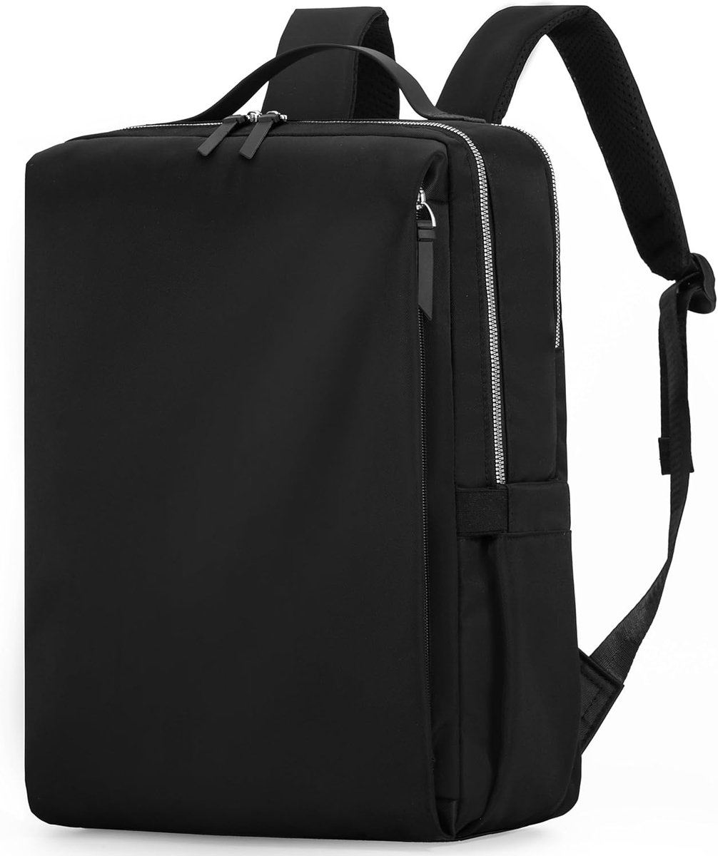 KZQ Minimalistische Reistrugzak Laptoprugzak Waterafstotend Grote Capaciteit Zwart Voor Werk En Vrije Tijd