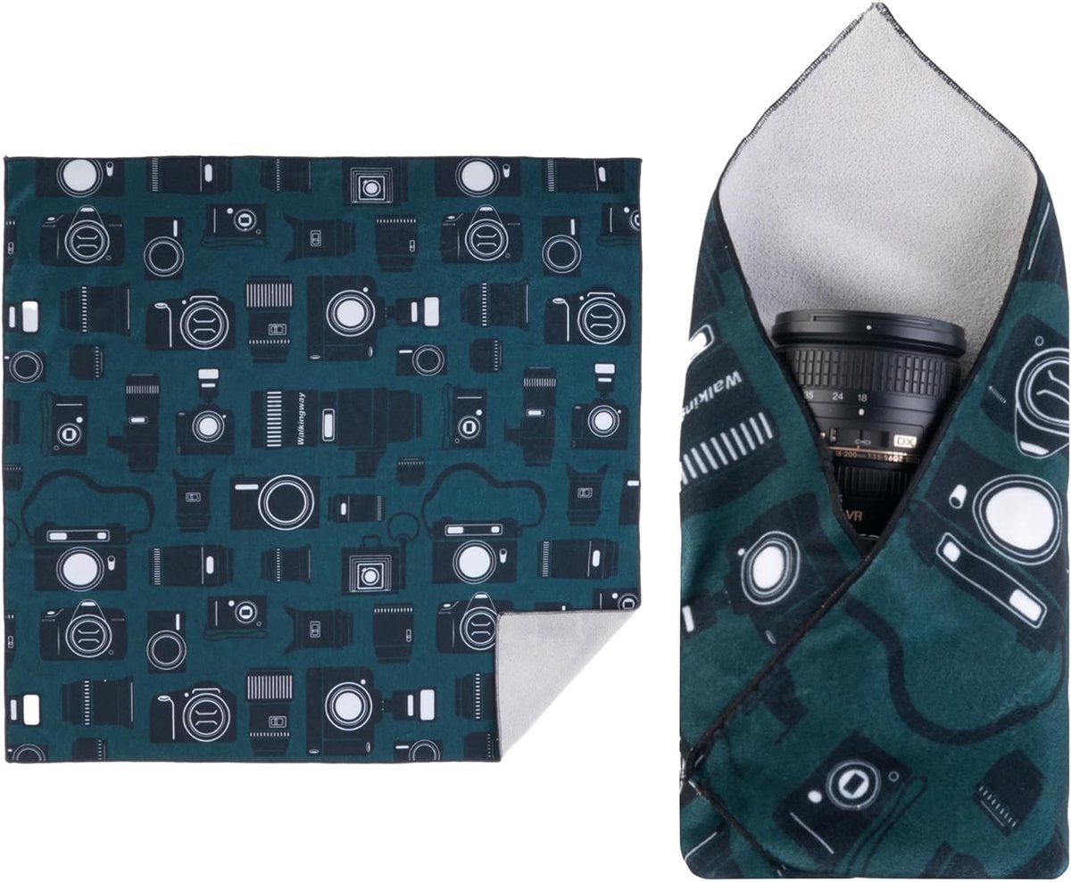 SnelShoppen - Walking Way Magic Protective Wrap 55x55 cm - Zelfklevende Beschermhoes voor Camera's, Lenzen, Elektronica en Cosmetica - Krasbestendig,