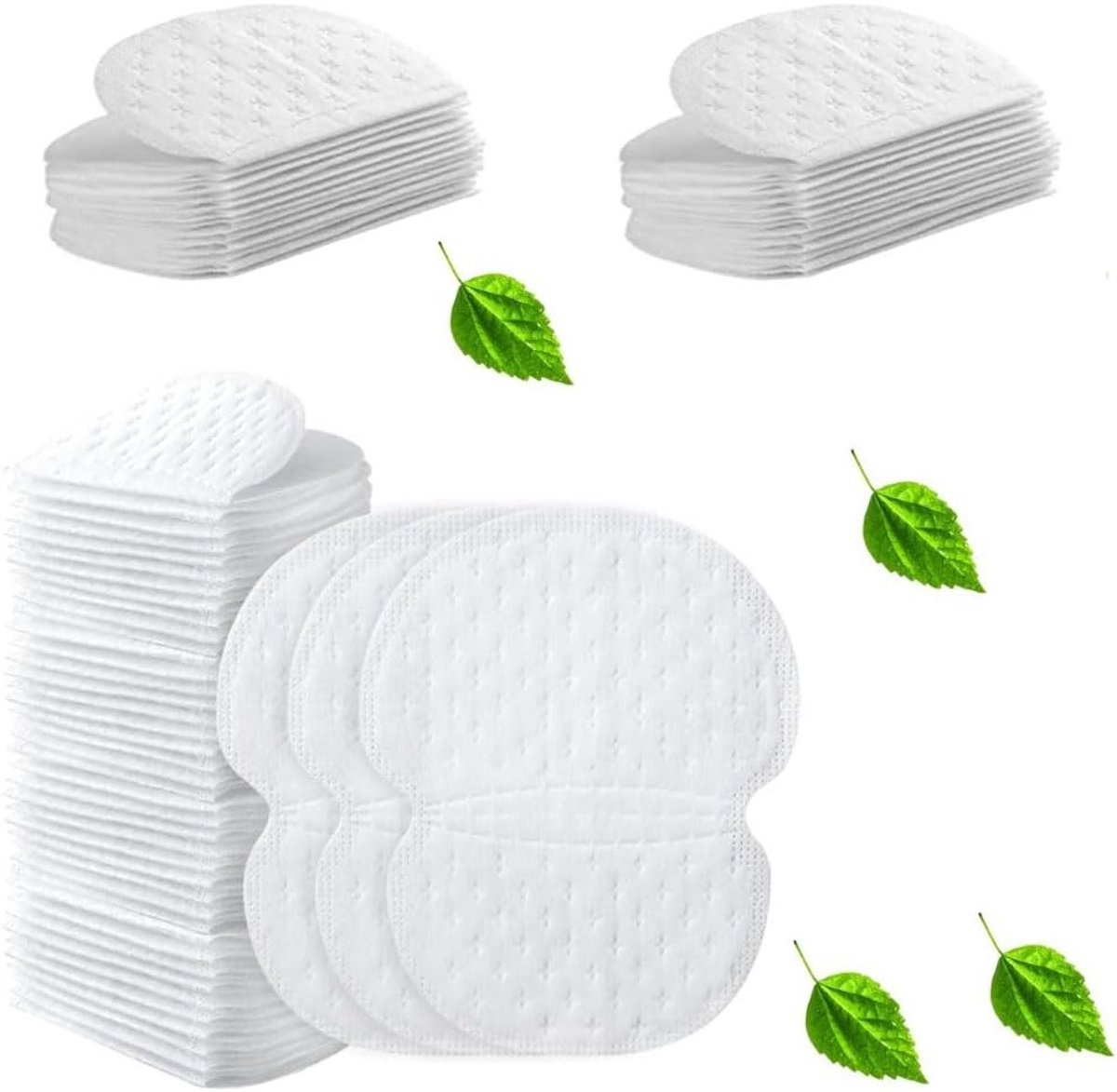 120 Stuks Zweetabsorberende Onderarmtabletten voor Mannen en Vrouwen, Onderarm Bescherming, Absorberende Pads en Zweetcontrole
