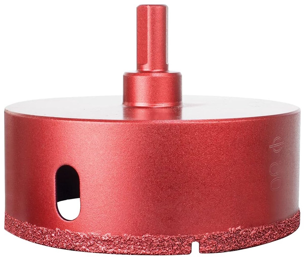 Diamantgecoate Boorzaag voor Glas, Tegels, Graniet en Marmer - Professionele Hole Cutter (90mm)