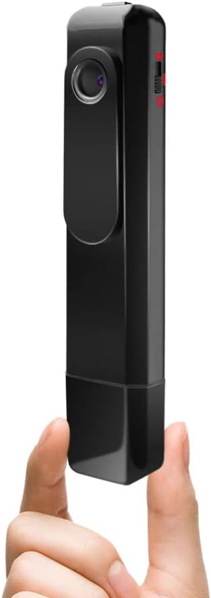 SnelShoppen - 1080p HD Mini Pocket Camera met Audio, Loop Video Recording, 32GB Geheugenkaart, Compact en Draagbaar voor Feest, Camping, Kinderen
