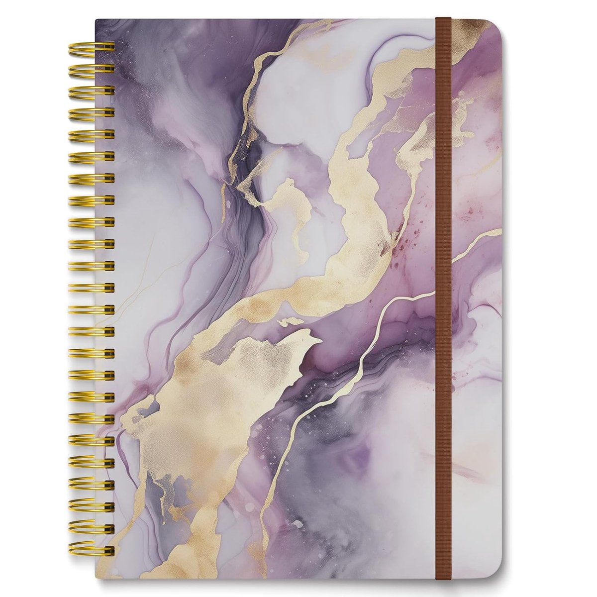 SnelShoppen - Spiral Notebook Hardcover Dagboek A5 15.2 x 21.3 cm, 160 Bladzijden Dikke Papier, Schattige Notitieboek voor Journaling en Schrijven