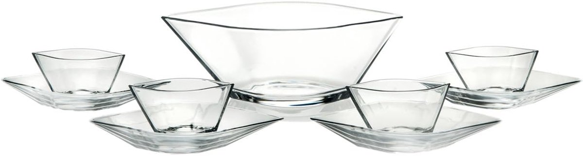 SnelShoppen - RCR Trends Set Happy Rest 12 Glazen - Transparante Glazen voor Feest, Keuken en Tuin - Vaatwasserbestendig - Super Versterkte Verpakking