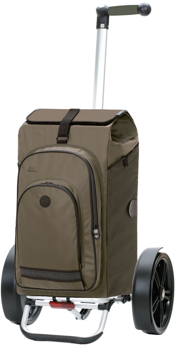 Andersen Shopper Tura Shopper Winkelwagen 67 cm - 52 L - olive